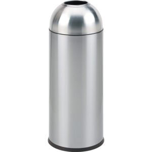 Round Stainless Steel Trash Can