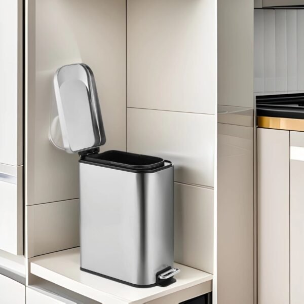 Stainless Steel step Trash Can for kitchen supplier